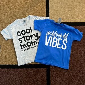 Set of 2 - Screen Print T-Shirts - Size 3T